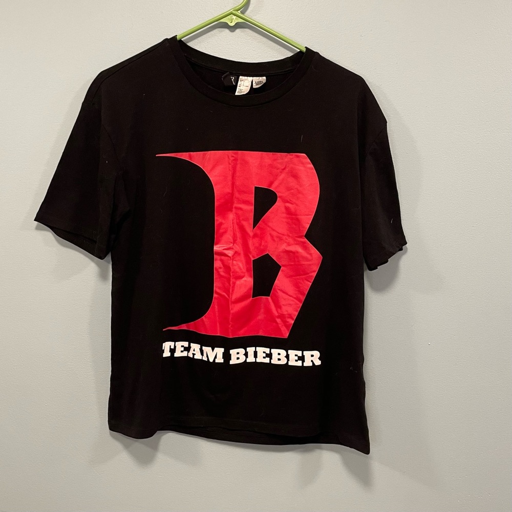 Justin Bieber concer t shirt! Black Justin Bieber team Bieber 2017 stadium tour